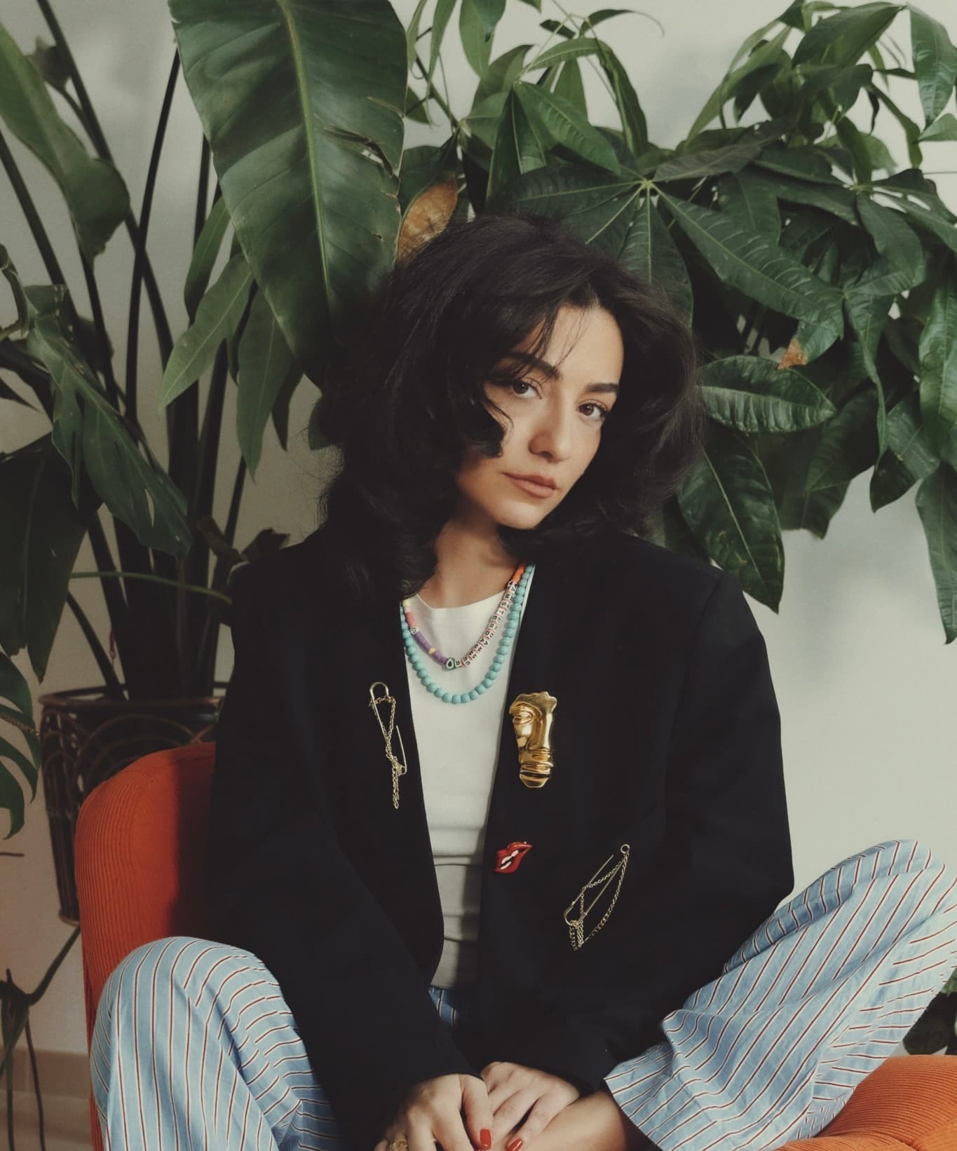 Portrait of Melisa Dağlı, founder and creative director of melipotamia